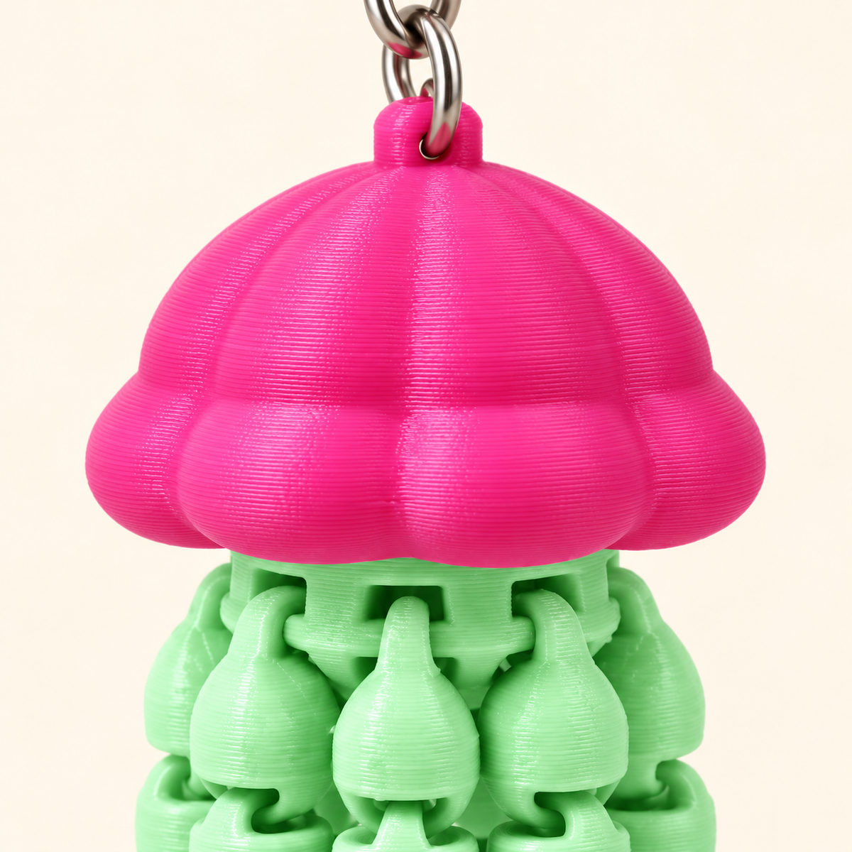 Jiggle Jelly — Articulated Jellyfish Keychain