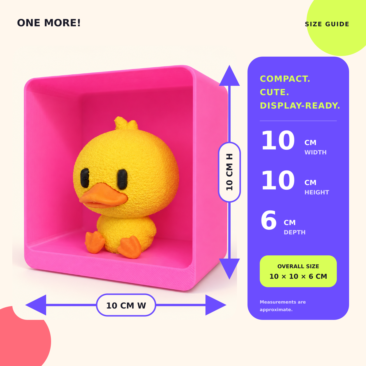 Ducky Buddy — Mini Duck Display Collectible