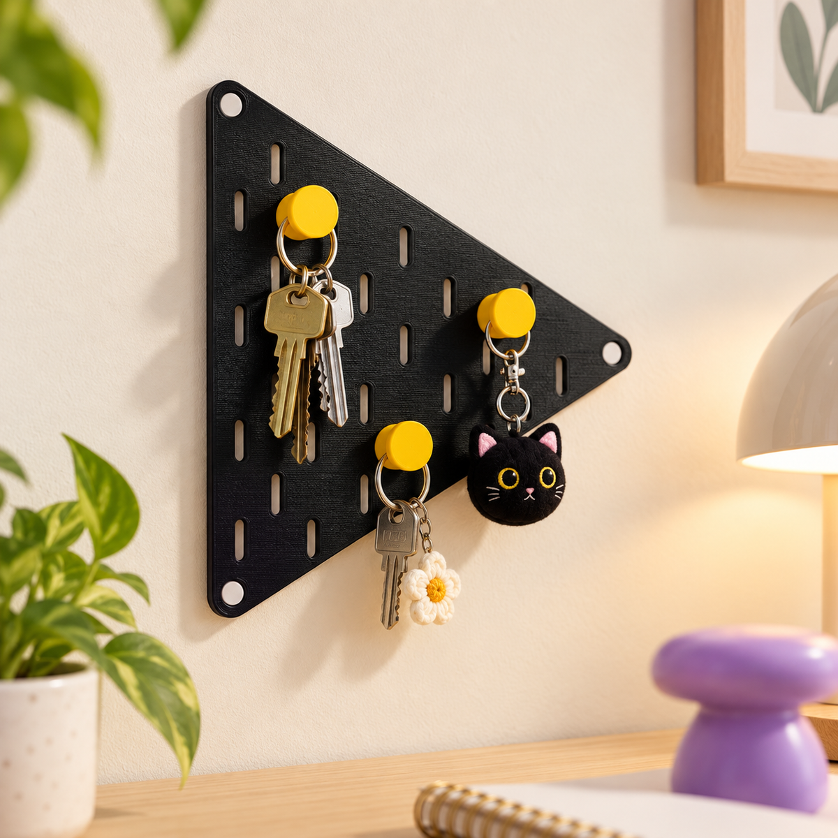 Tri-Tidy | Triangle Skadies Wall Organizer