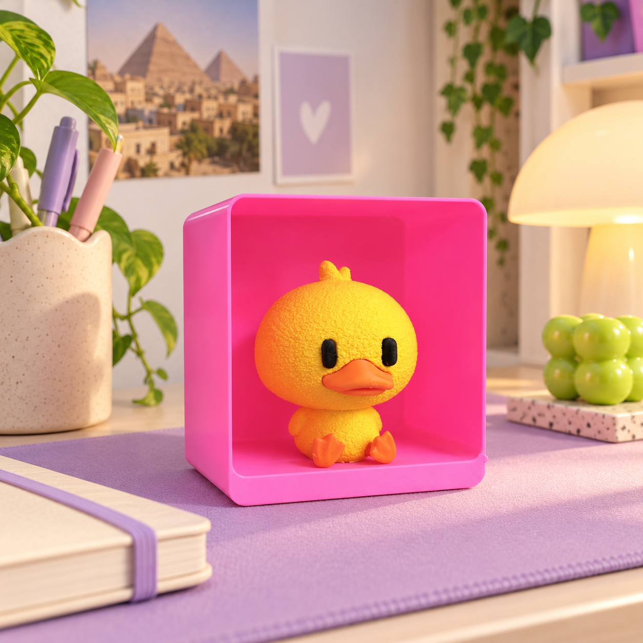 Ducky Buddy — Mini Duck Display Collectible