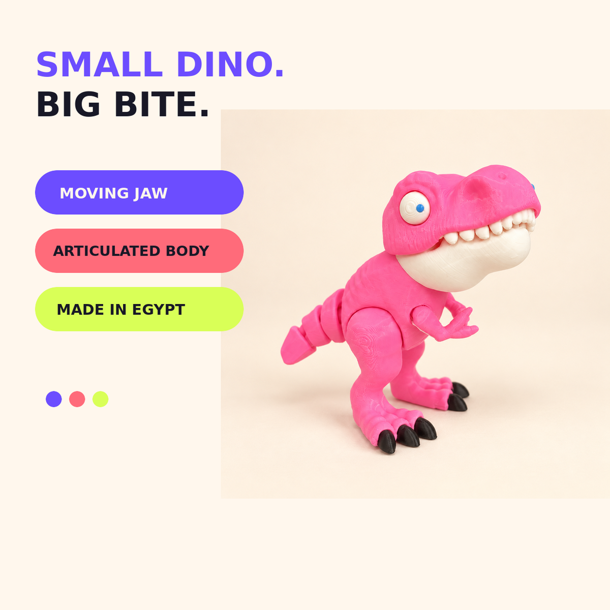 Chompy Rex — Interactive T-Rex Collectible