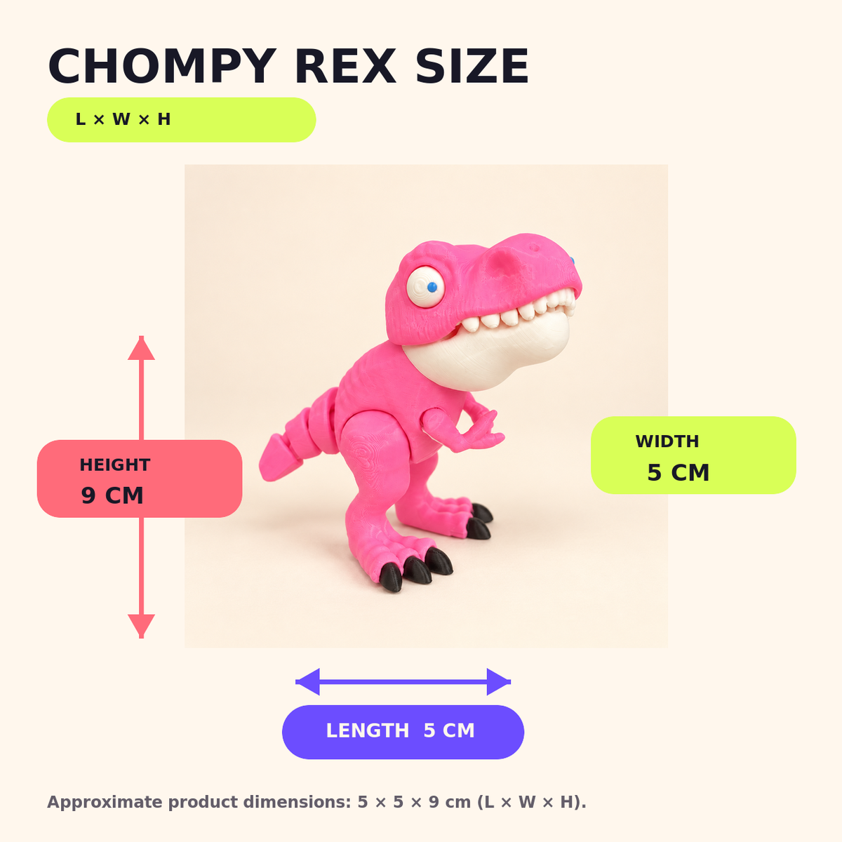 Chompy Rex — Interactive T-Rex Collectible